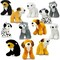 4E's Novelty 12 Pack Dalmatians Stuffed Animals - Stuffed Dalmatian Dog Plush, Dalmatian Dog Toy for Kids